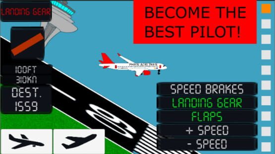 Screenshot 2D Flight Simulator