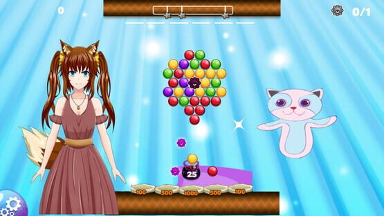 Screenshot Anime Bubble Pop