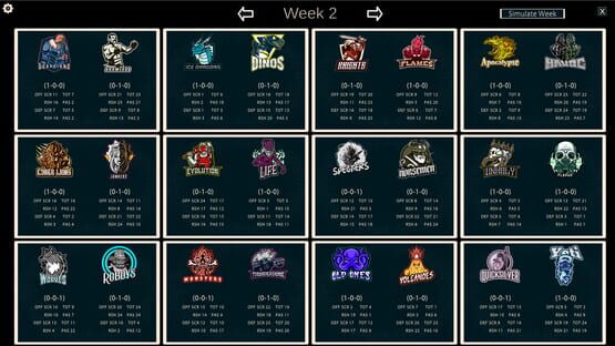 Screenshot FFFL: Brutalball Manager