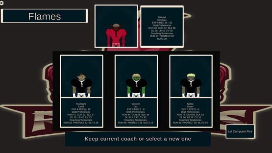 Screenshot FFFL: Brutalball Manager