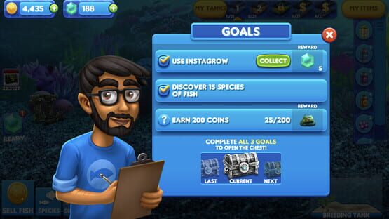 Screenshot Fish Tycoon 2: Virtual Aquarium