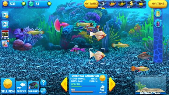 Screenshot Fish Tycoon 2: Virtual Aquarium