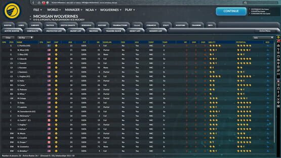 Screenshot Franchise Hockey Manager 9
