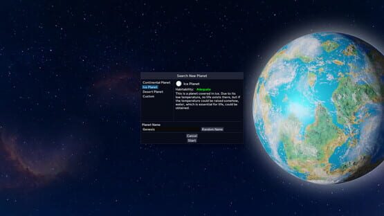 Screenshot Gaia Maker