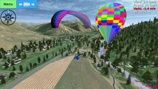 Screenshot Glider Sim
