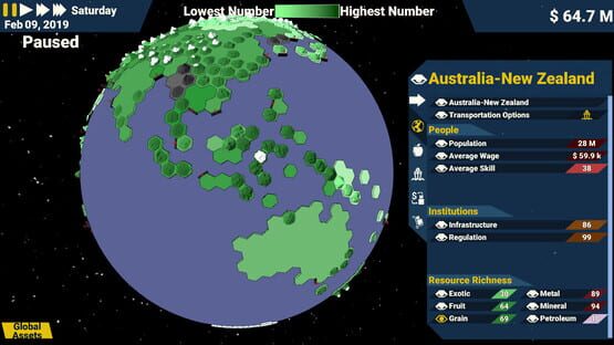 Screenshot Global Fortune