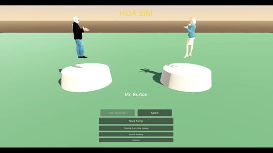 Screenshot H.O.A Simulator