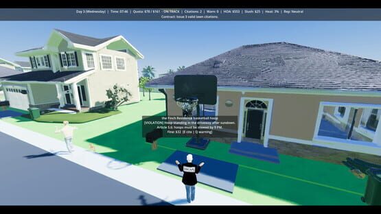 Screenshot H.O.A Simulator