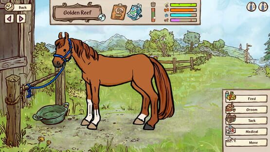 Screenshot Horses of Hoofprint Bay