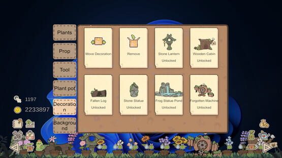 Screenshot Idle Garden