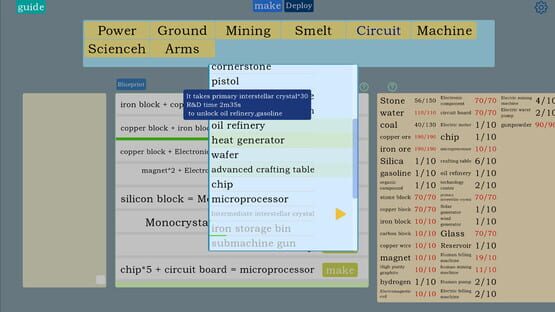 Screenshot Idle Interstellar Factory 2
