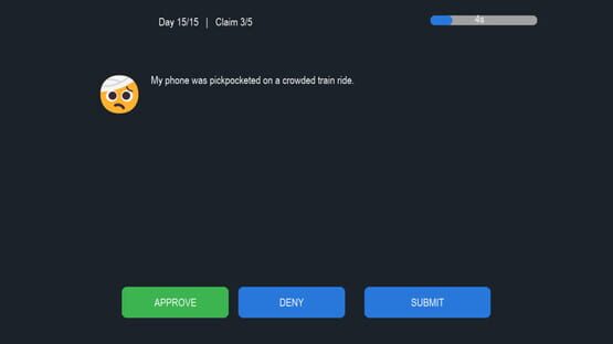 Screenshot Insurance Worker Game