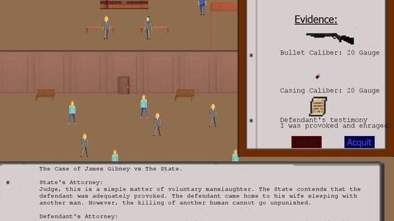 Screenshot Judged: A Court Simulator