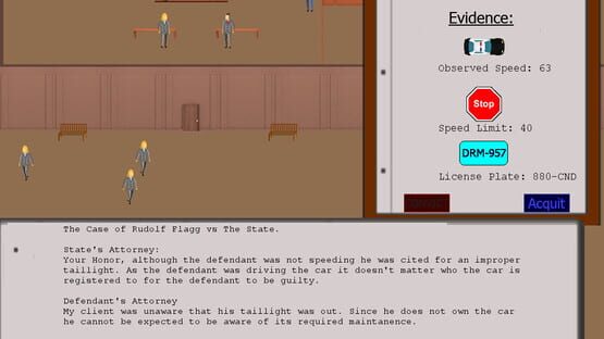 Screenshot Judged: A Court Simulator