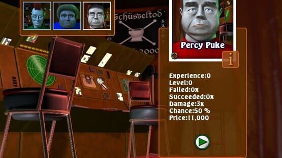 Screenshot Klomanager: Regurgitated