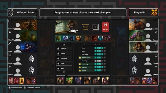 Screenshot Legends Esport Manager
