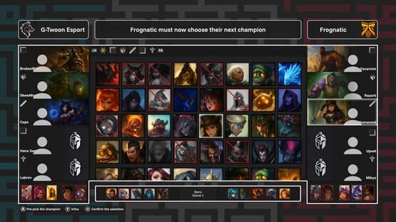 Screenshot Legends Esport Manager