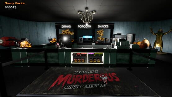 Screenshot Manny's Murderous Movie Theater: The Snackbar Simulator