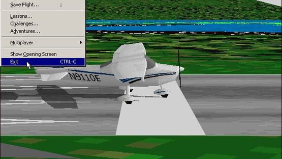 Screenshot Microsoft Flight Simulator 98