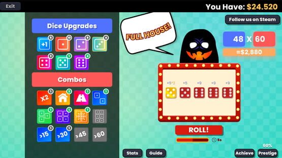 Screenshot Mini Idle Dice Monster