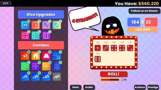 Screenshot Mini Idle Dice Monster