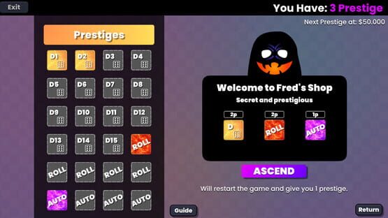 Screenshot Mini Idle Dice Monster