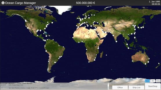 Screenshot Ocean Cargo Manager