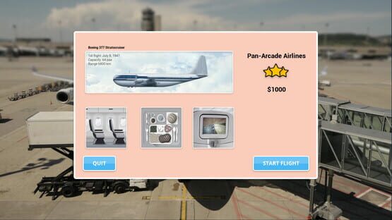 Screenshot Pan-Arcade Airlines