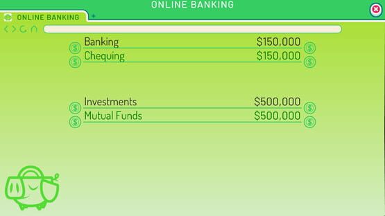 Screenshot Personal Finance Simulator