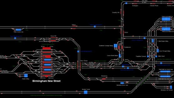 Screenshot Railway Operation Simulator