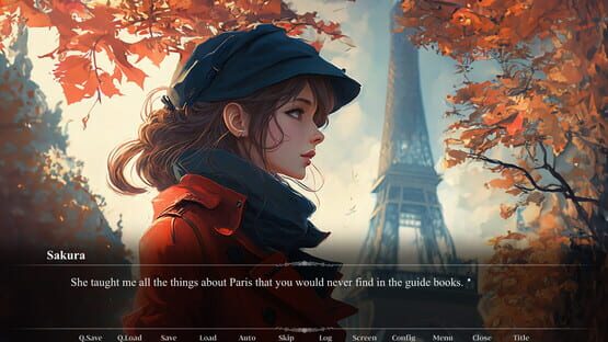 Screenshot Sakura in Paris