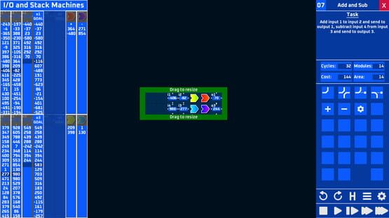 Screenshot Stack Machines