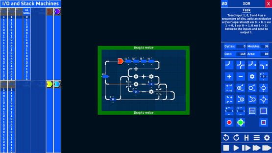 Screenshot Stack Machines