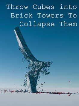 Cover Throw Cubes into Brick Towers to Collapse Them