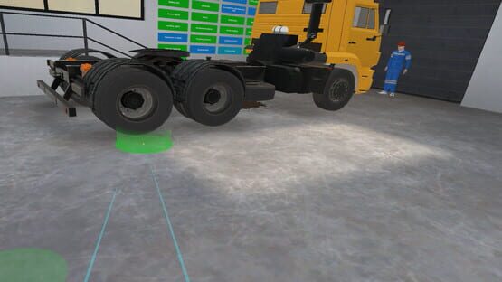 Screenshot Truck Preparation For Driving VR Training