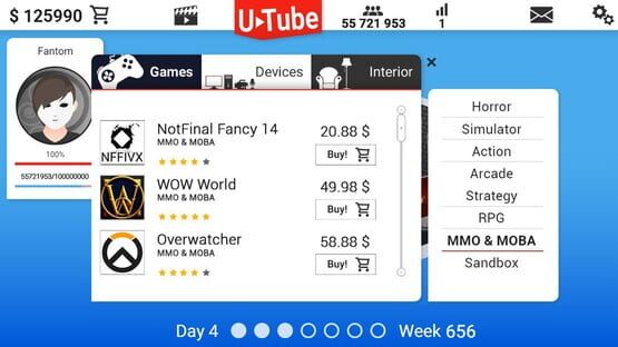 Screenshot Video Blogger Story
