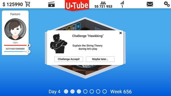 Screenshot Video Blogger Story