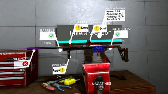 Screenshot Weapons Genius VR
