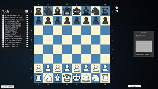 Screenshot Chess Tools