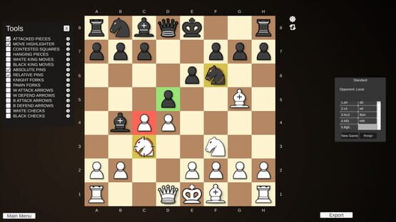 Screenshot Chess Tools