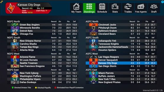 Screenshot Head Coach Tactics