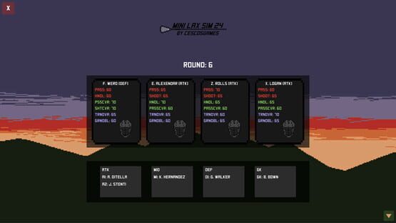 Screenshot Mini Lax Sim 24