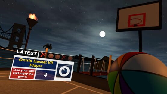 Screenshot Oniris Basket VR