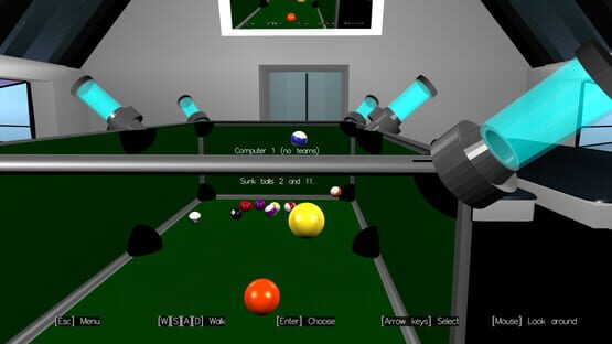 Screenshot Zero Gravity Pool