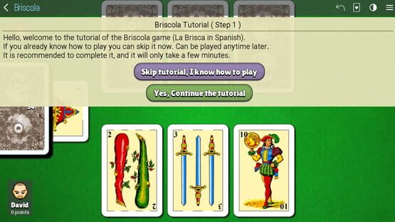 Screenshot Brisca