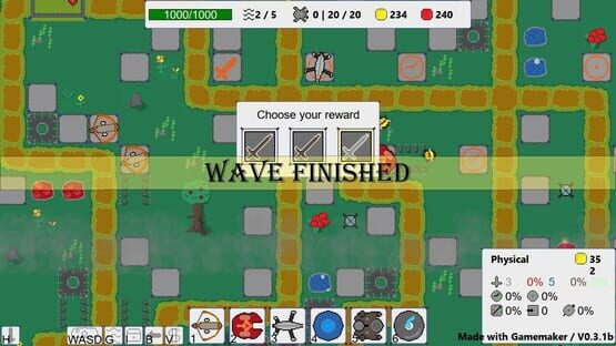 Screenshot Bug Splash TD