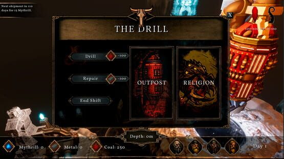 Screenshot Drill Rift