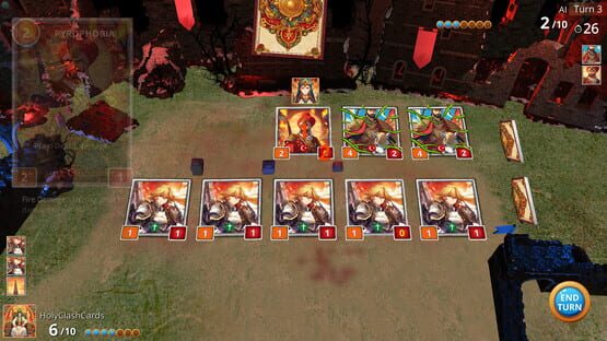 Screenshot Holy Clash Cards