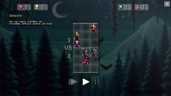 Screenshot Monster Grid