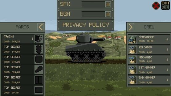 Screenshot Panzer Kliker Mk I Yanks